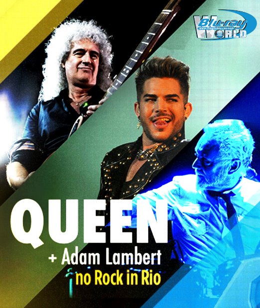 M1562. Queen + Adam Lambert Rock In Rio 2015